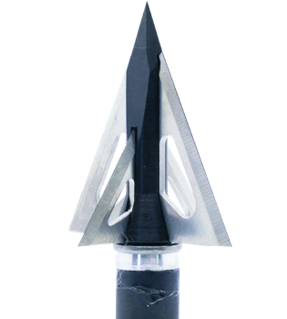Slick Trick ViperTrick 100 Grain Broadhead – 1 1/16” Cut, Alcatraz Blade Lock