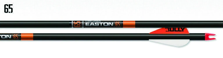 Easton 6.5 Bowhunter Arrows – 6 Pack Available in 300 / 340 / 400 / 500 Spine.