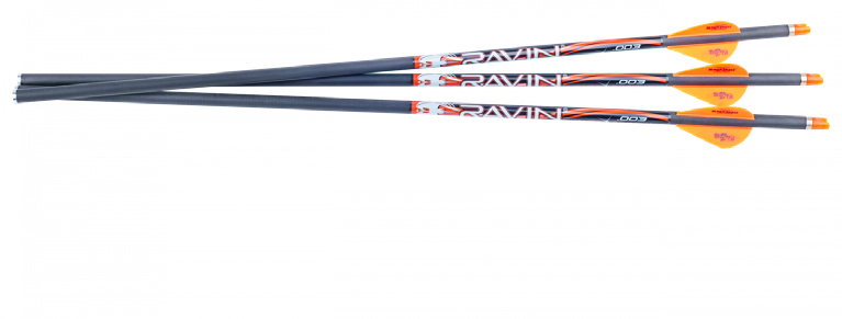 Ravin Arrows – 400 Grain, 3 Pack, Lighted Nock