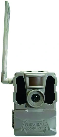 Tactacam X Pro Cellular Camera 4G LTE cellular camera streams photos/ videos to smartphone app; 36 MP resolution, fast trigger, and no-glow IR flash.