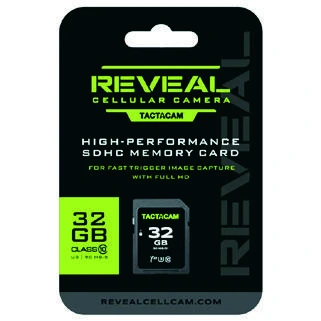 Tactacam 32 GB SD Card High-speed UHS-I SD card optimized for photo and video capture; reliable performance with Tactacam devices.