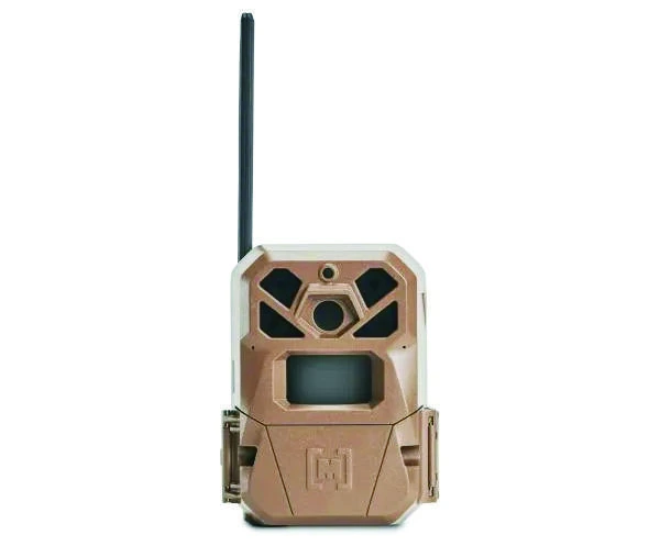 Moultrie Edge Cellular Camera 4G cellular-enabled game camera with 24 MP resolution, no SD card needed; auto- upload to Moultrie Mobile app.