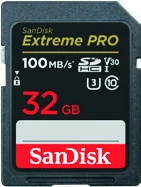 SanDisk SD Card 32 GB Reliable Class 10 microSD card with adapter; fast read/write speeds for trail cameras, drones, and smartphones.