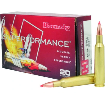 Hornady 6mm Rem 95 Gr SST Superformance