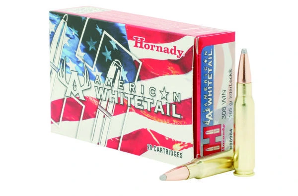 Hornady 308 Win 165 Gr InterLock American Whitetail