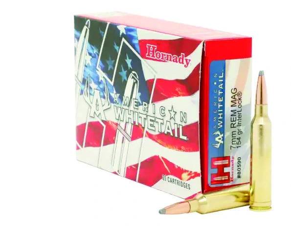 Hornady 7mm Rem Mag 154 Gr InterLock American Whitetail