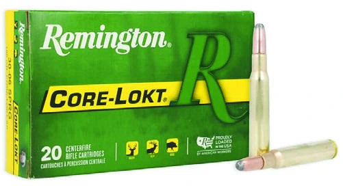 Remington 30-06 Springfield 180 Gr Core- Lokt
