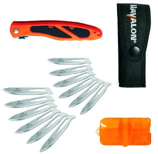 Havalon Piranta Edge 60A 7 1/4” Overall, 13 Blades