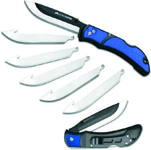 Outdoor Edge Model RLU-40C Razor EDC Lite 3.5” Blue, 6 Blade