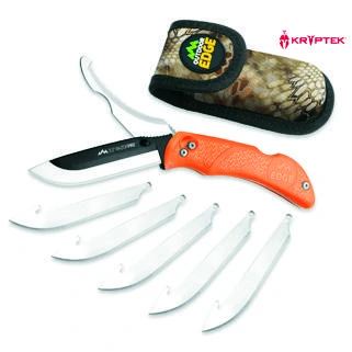 Outdoor Edge Model RO-20C Razor Pro G 3.5” Orange, 6 Blade