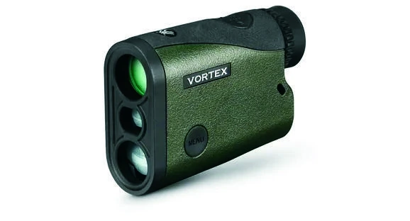 Vortex Crossfire HD 1400 Laser Rangefinder Measures up to 1,400 yards with ± 0.5 yard accuracy, JOLT™ feedback, Scan, Variable Scan modes, waterproof, ergonomic grip.