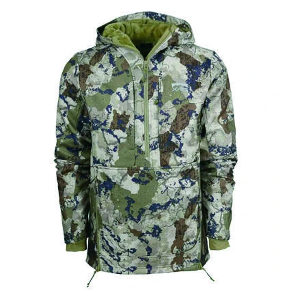 King’s Camo XK7 Wind Defender Anorak (XKG4553) Midweight, windproof shell with fleece lining and extended tail. Large chest pocket and adjustable hood for extreme functionality. Colors: XK7 Camo Sizes: M, L, XL, 2XL, 3XL
