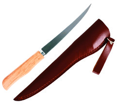 Eagle Claw Fillet Knife - Wood Handle 6 inch